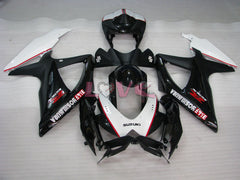 YOSHIMURA - White Black Fairings and Bodywork For 2008-2010 GSX-R600 #LF3966