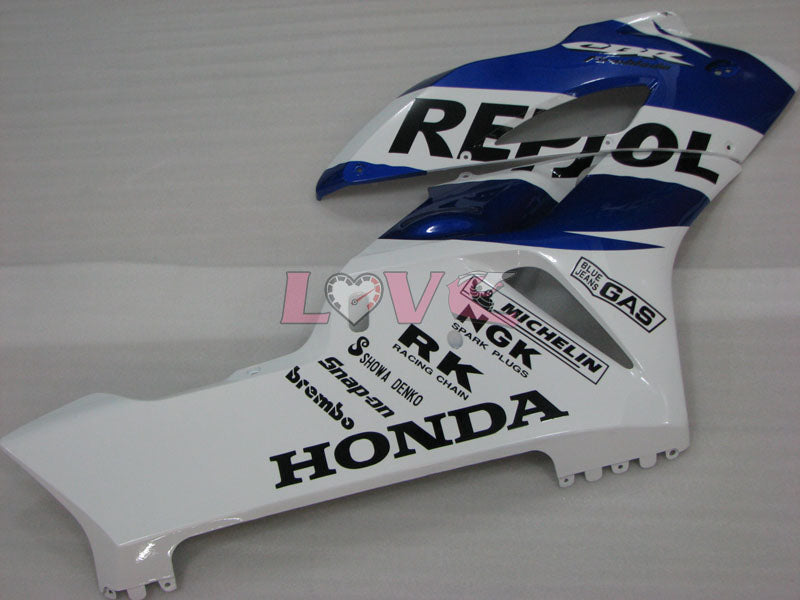 Repsol - Blue White Fairings and Bodywork For 2004-2005 CBR1000RR #LF4409