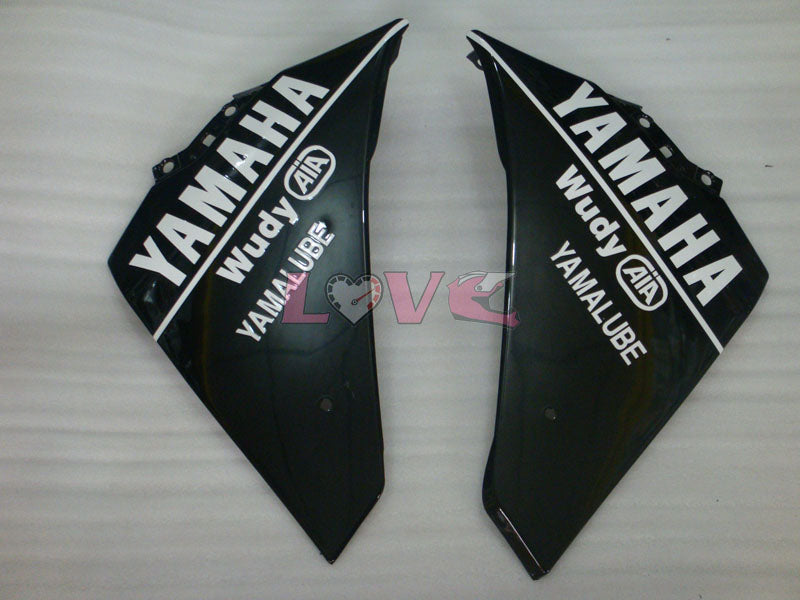 FIAT MOTUL - White Black Fairings and Bodywork For 2009-2011 YZF-R1 #LF6943