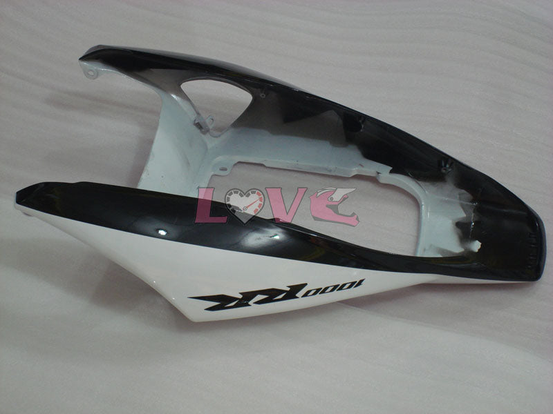 Jordan - White Black Fairings and Bodywork For 2006-2007 CBR1000RR #LF7217