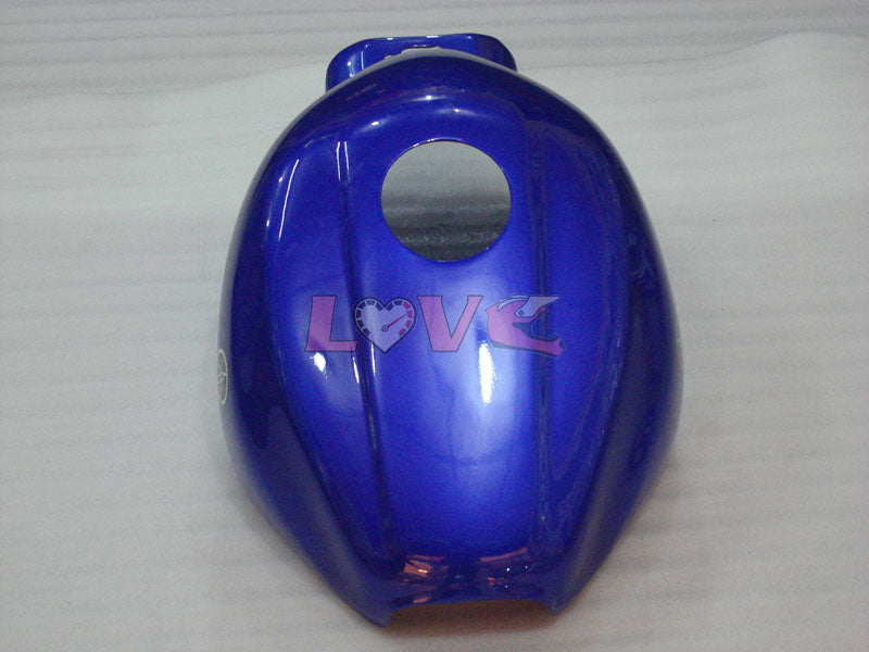 Factory Style - Blue White Fairings and Bodywork For 1997-2007 YZF600R #LF7957