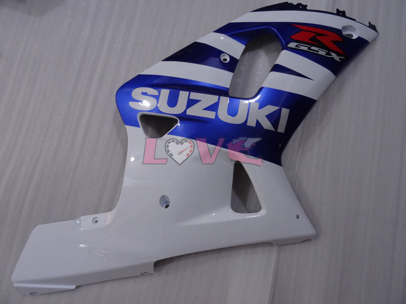 Factory Style - White Black Fairings and Bodywork For 2001-2003 GSX-R600 #LF4239