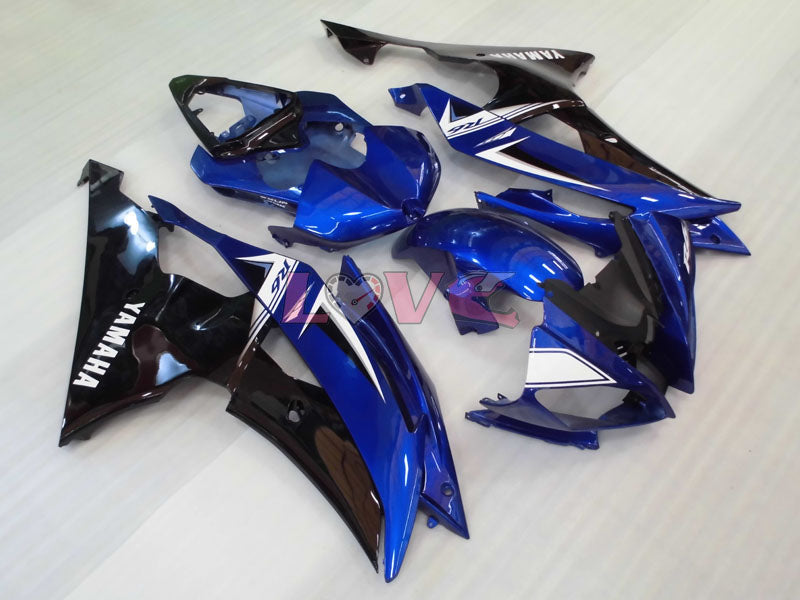 Factory Style - Blue Black Fairings and Bodywork For 2008-2016 YZF-R6 #LF3412