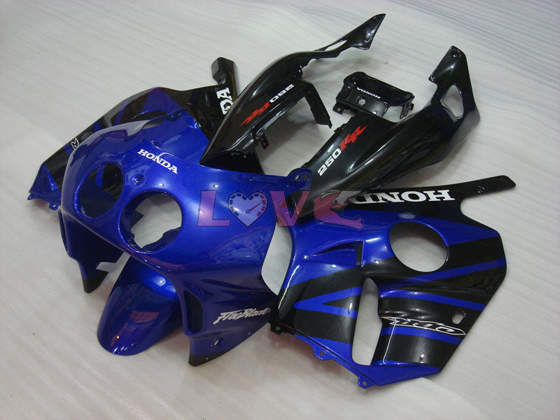 Flame - Blue Black Fairings and Bodywork For 1990-1994 CBR250RR #LF4997