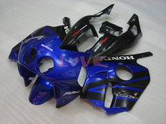 Flame - Blue Black Fairings and Bodywork For 1990-1994 CBR250RR #LF4997