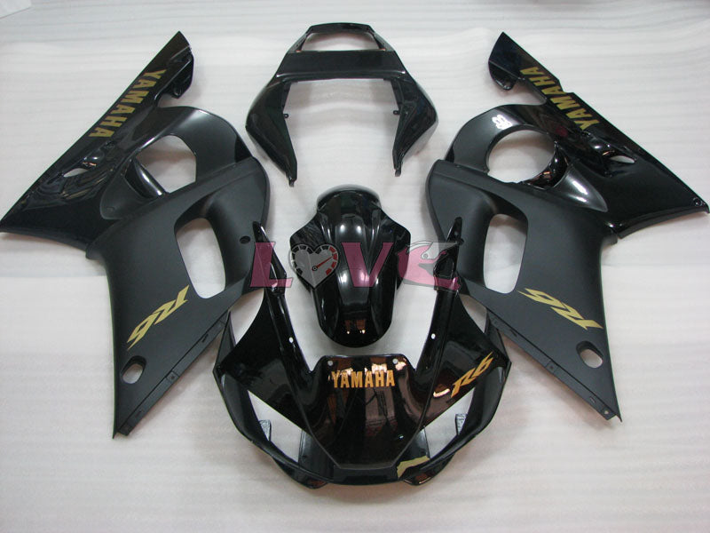 Factory Style - Black Fairings and Bodywork For 1998-2002 YZF-R6 #LF3378