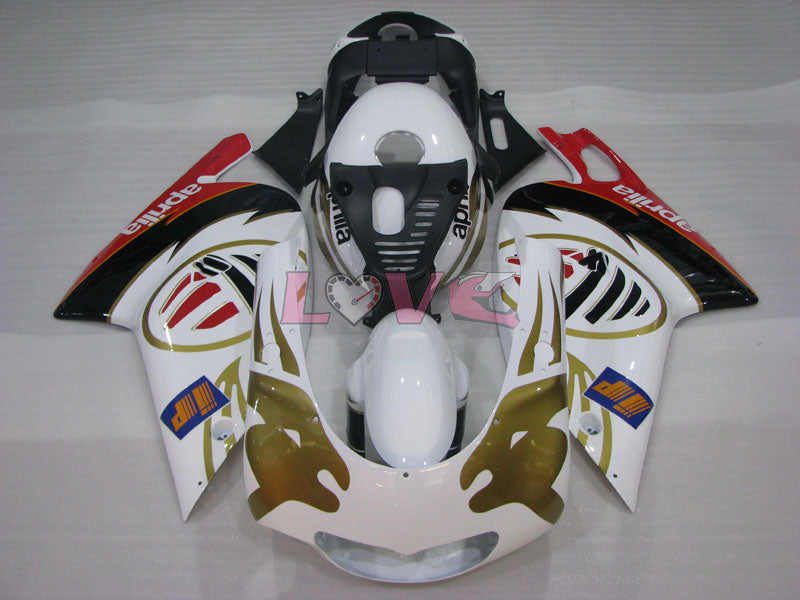Customize - Red White Black Fairings and Bodywork For 2000-2005 RS125 #LF3088