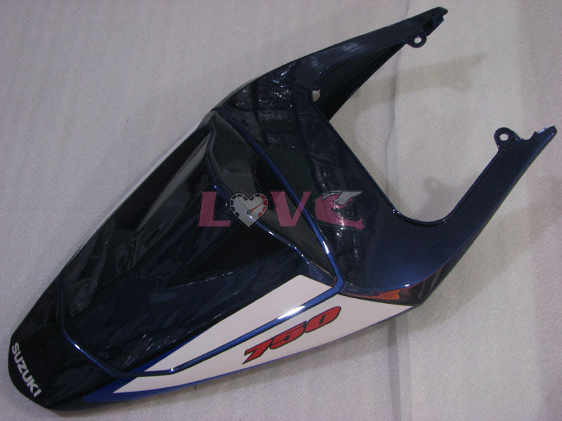 Factory Style - White Black Fairings and Bodywork For 2004-2005 GSX-R600 #LF6483