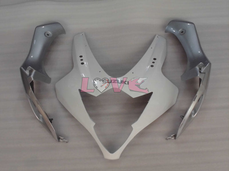 Factory Style - White Silver Fairings and Bodywork For 2005-2006 GSX-R1000 #LF3848