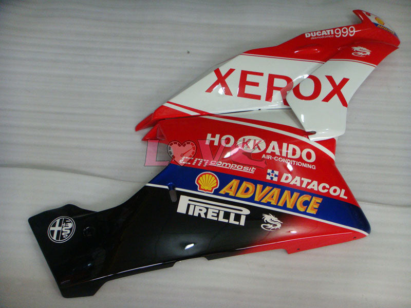 Xerox - Red White Fairings and Bodywork For 2003-2004 999 #LF5503