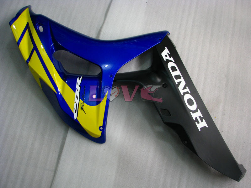 Fireblade - Yellow Blue Fairings and Bodywork For 2006-2007 CBR1000RR #LF7255
