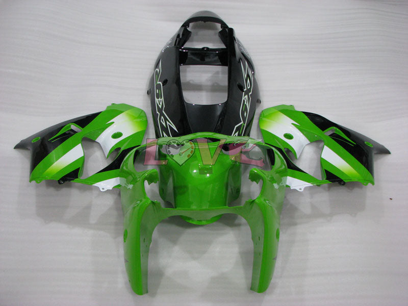 Factory Style - Green Black Fairings and Bodywork For 2002-2003 NINJA ZX-9R #LF3290