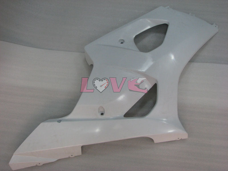 No sticker / decal Factory Style - White Fairings and Bodywork For 2003-2004 GSX-R1000 #LF3857