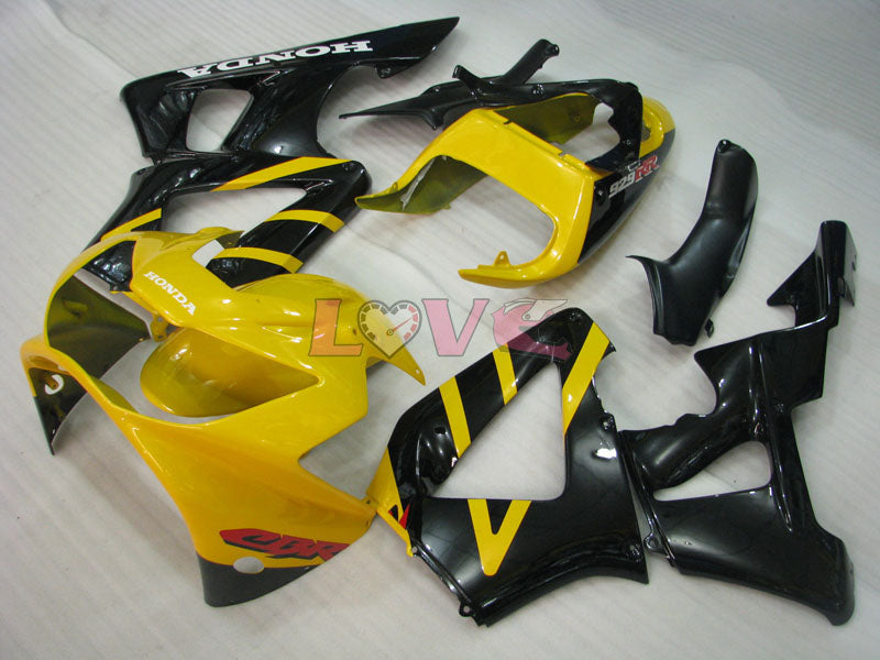 Factory Style - Yellow Black Fairings and Bodywork For 2000-2001 CBR929RR #LF4481