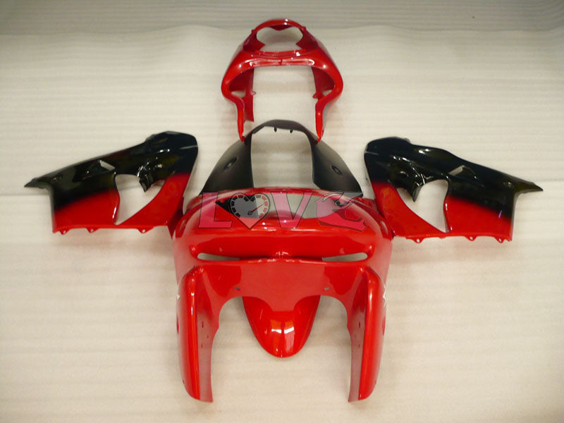 Flame - Red Black Fairings and Bodywork For 1998-1999 NINJA ZX-9R #LF3274