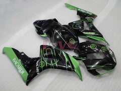 BACARDI - Green Black Fairings and Bodywork For 2006-2007 CBR1000RR #LF4383
