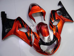 Factory Style - Orange Black Fairings and Bodywork For 2000-2003 GSX-R750 #LF6730