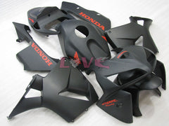 Factory Style - Black Matte Fairings and Bodywork For 2005-2006 CBR600RR #LF4434
