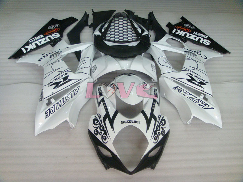 Corona MOTUL - White Black Fairings and Bodywork For 2007-2008 GSX-R1000 #LF5784
