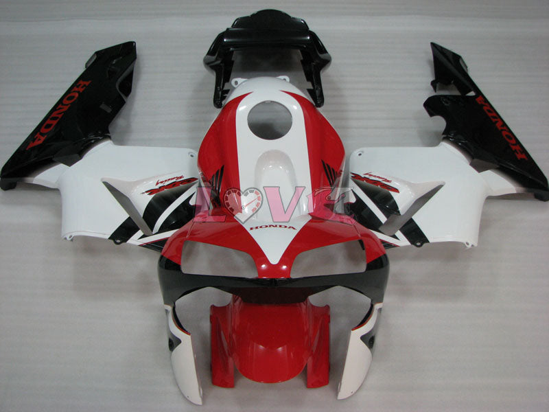 Erion Racing - Red White Fairings and Bodywork For 2003-2004 CBR600RR #LF4460