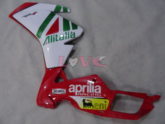 Alitalia - Red Green White Black Fairings and Bodywork For 2004-2009 RS125 #LF3072