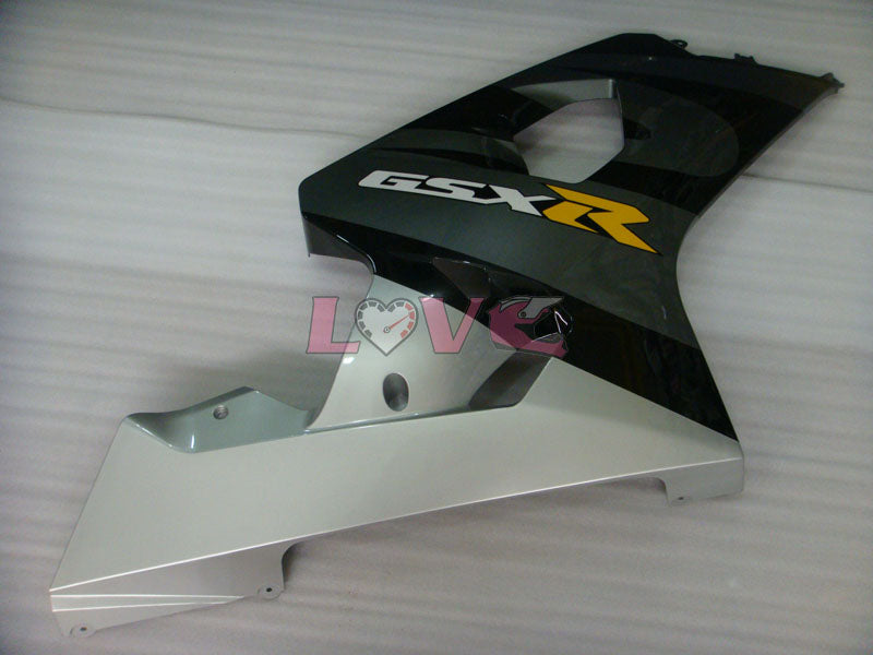 Factory Style - Black Silver Fairings and Bodywork For 2004-2005 GSX-R600 #LF6455