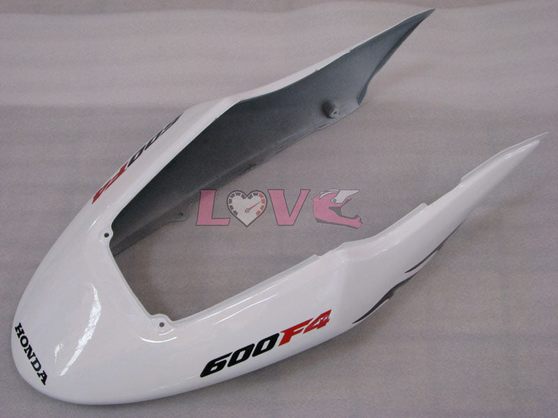 Customize - White Black Fairings and Bodywork For 1999-2000 CBR600F4 #LF4512