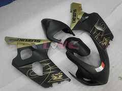 Factory Style - Yellow Black Matte Fairings and Bodywork For 2004-2005 GSX-R600 #LF4103