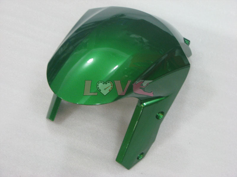 Flame - Green Black Fairings and Bodywork For 2008-2010 NINJA ZX-10R #LF3259