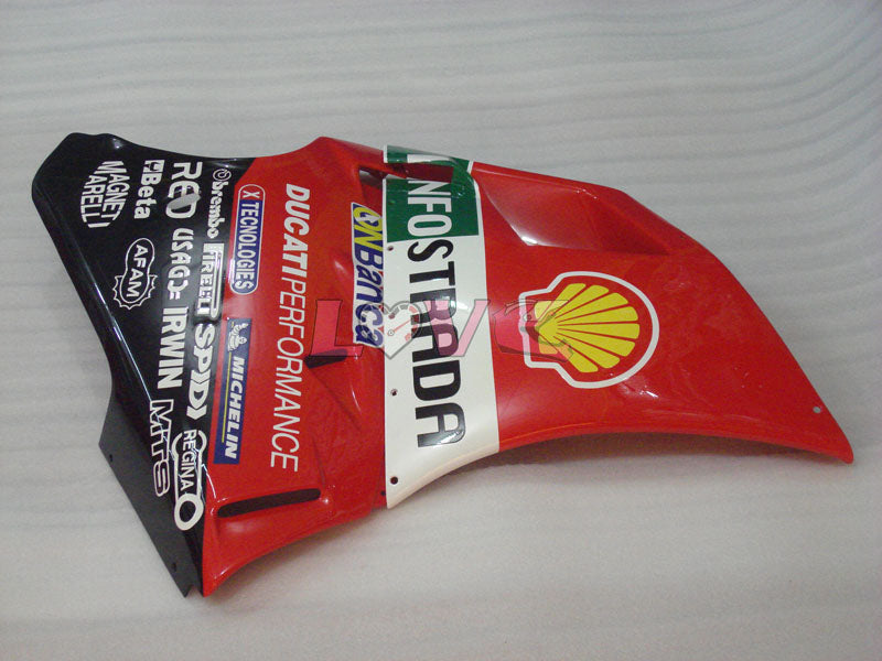 INFO STRADA - Red White Fairings and Bodywork For 1994-2002 748 #LF5793
