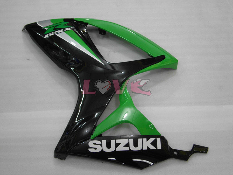 Factory Style - Green Black Fairings and Bodywork For 2006-2007 GSX-R600 #LF4021