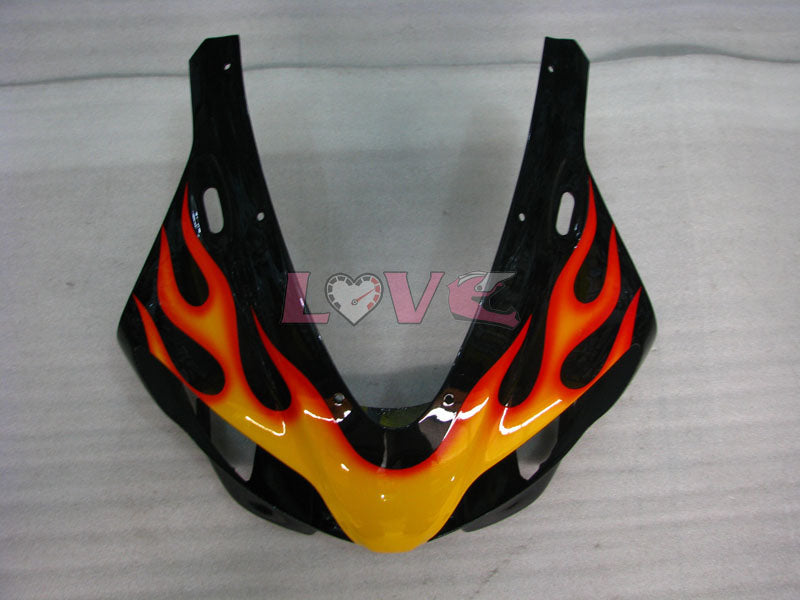 Flame - Yellow Black Fairings and Bodywork For 1998-1999 YZF-R1 #LF7090