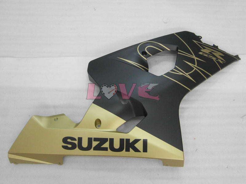Factory Style - Yellow Black Matte Fairings and Bodywork For 2004-2005 GSX-R600 #LF4103