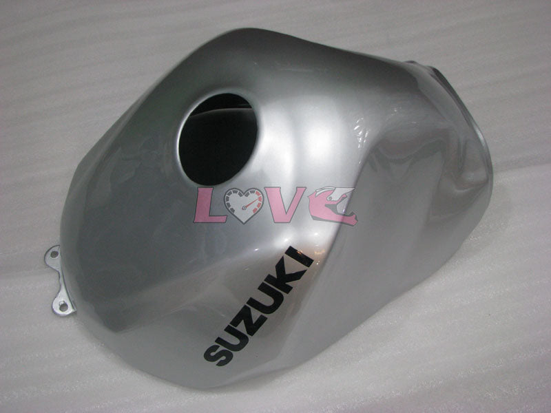Factory Style - Black Silver Fairings and Bodywork For 2003-2004 GSX-R1000 #LF5949