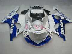 Jordan - Blue White Fairings and Bodywork For 2000-2003 GSX-R750 #LF4186
