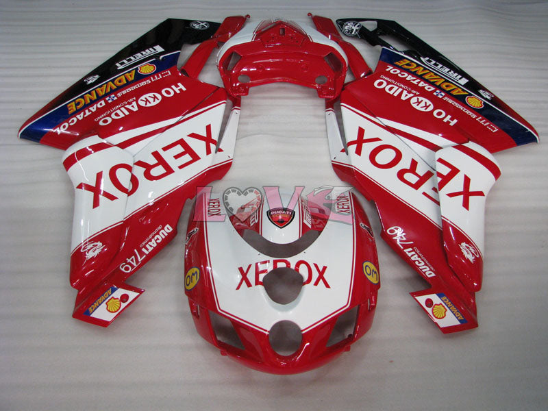 Xerox - Red White Fairings and Bodywork For 2005-2006 749 #LF5704