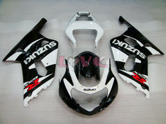 Factory Style - White Black Fairings and Bodywork For 2000-2003 GSX-R750 #LF6713