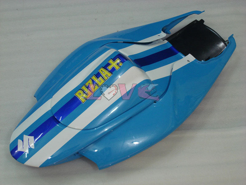 DUNLOP Rizla+ - Blue Black Fairings and Bodywork For 2006-2007 GSX-R600 #LF6256