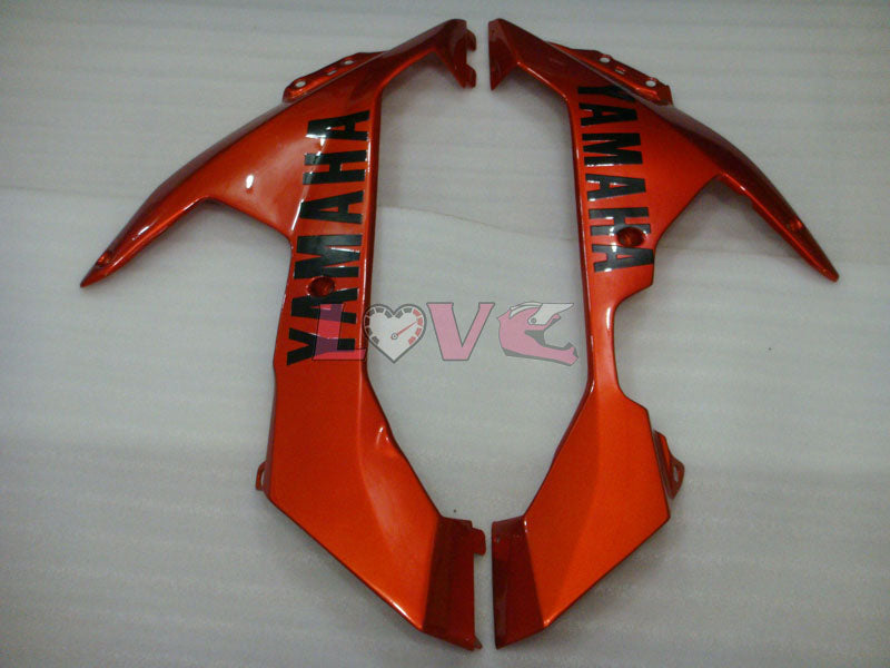 Factory Style - Orange Black Matte Fairings and Bodywork For 2007-2008 YZF-R1 #LF6960