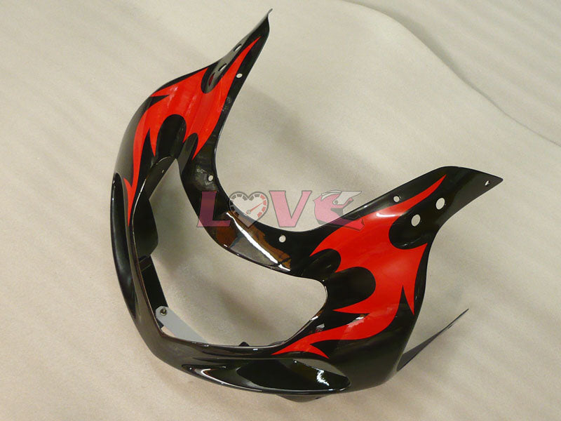 Factory Style Customize - Red Black Fairings and Bodywork For 2000-2002 GSX-R1000 #LF4178