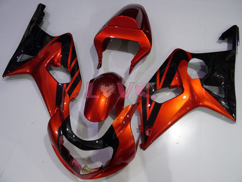 Factory Style - Orange Black Fairings and Bodywork For 2000-2003 GSX-R750 #LF6730