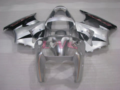 Factory Style - Black Silver Fairings and Bodywork For 2000-2002 NINJA ZX-6R #LF3337