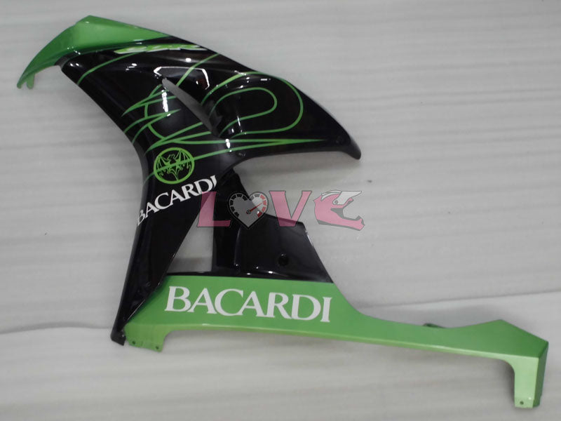 BACARDI - Green Black Fairings and Bodywork For 2006-2007 CBR1000RR #LF4383