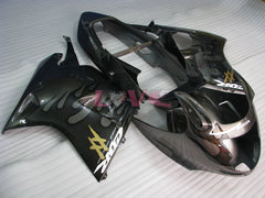 Flame - Black Grey Fairings and Bodywork For 1996-2007 CBR1100XX #LF5136