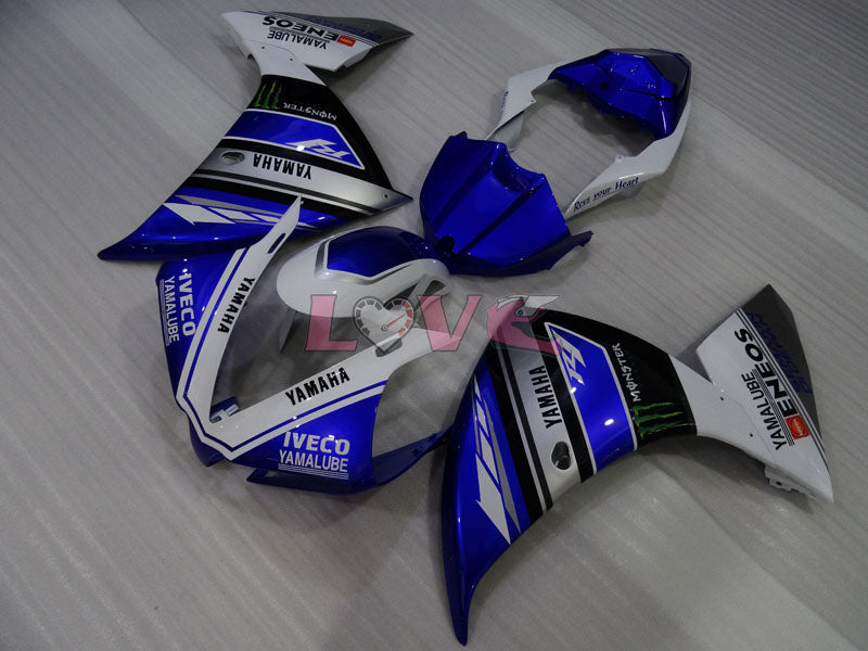 ENEOS - Blue White Fairings and Bodywork For 2009-2011 YZF-R1 #LF3640