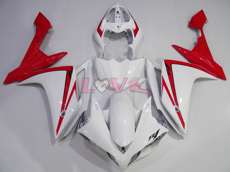 Factory Style - Red White Fairings and Bodywork For 2007-2008 YZF-R1 #LF3660