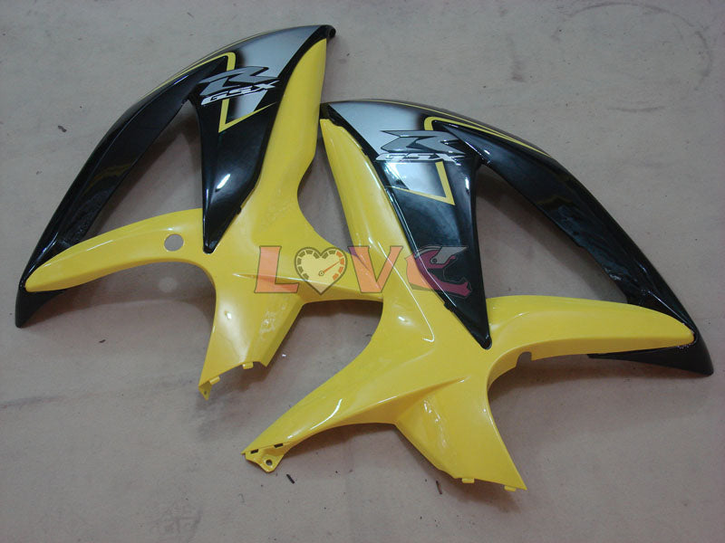 Factory Style - Yellow Black Fairings and Bodywork For 2008-2010 GSX-R600 #LF3941