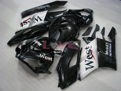 West - White Black Fairings and Bodywork For 2004-2005 CBR1000RR #LF4387