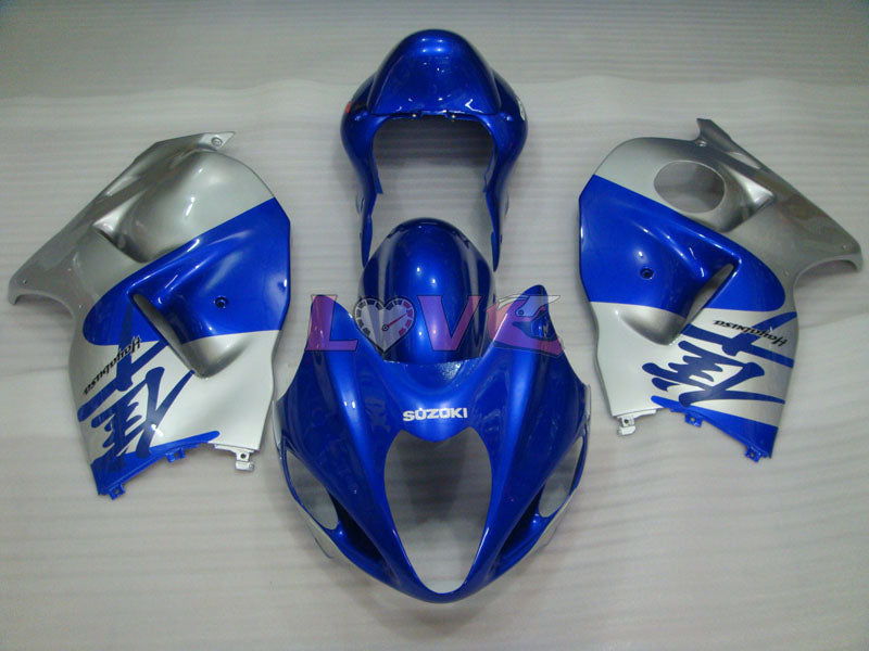 Factory Style - Blue Silver Fairings and Bodywork For 1999-2007 Hayabusa #LF5247