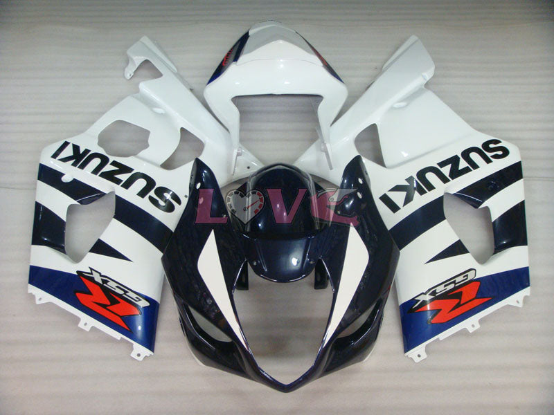 Factory Style - Blue White Fairings and Bodywork For 2003-2004 GSX-R1000 #LF5967